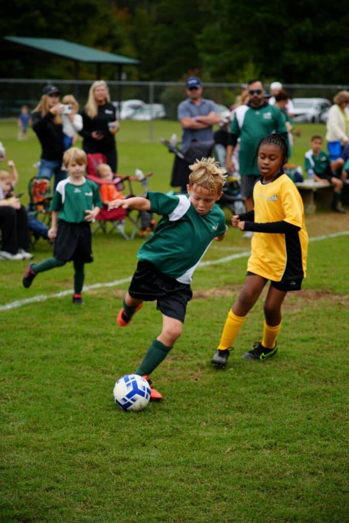Boys Playing Football - The Tom Youngs Foundation